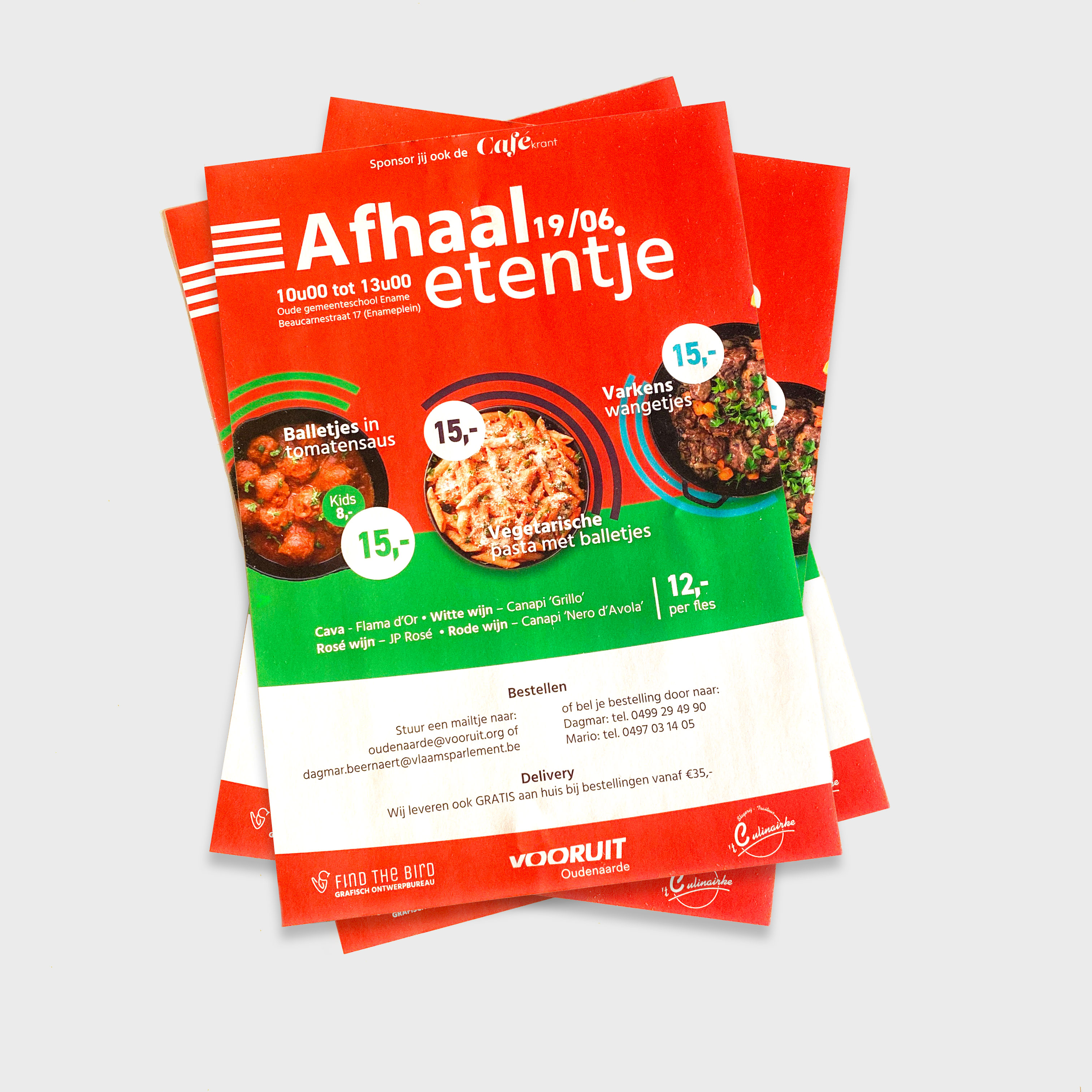 Flyers bedrukt